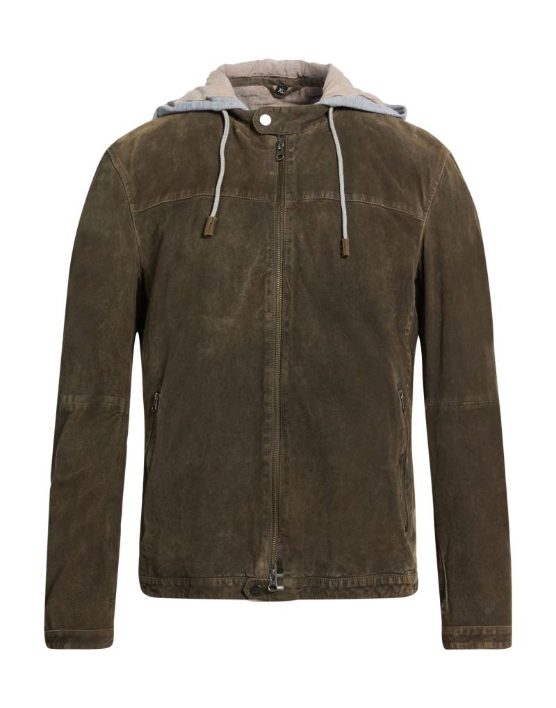 MINORONZONI Jacke & Anorak Herren Dunkelbraun von MINORONZONI