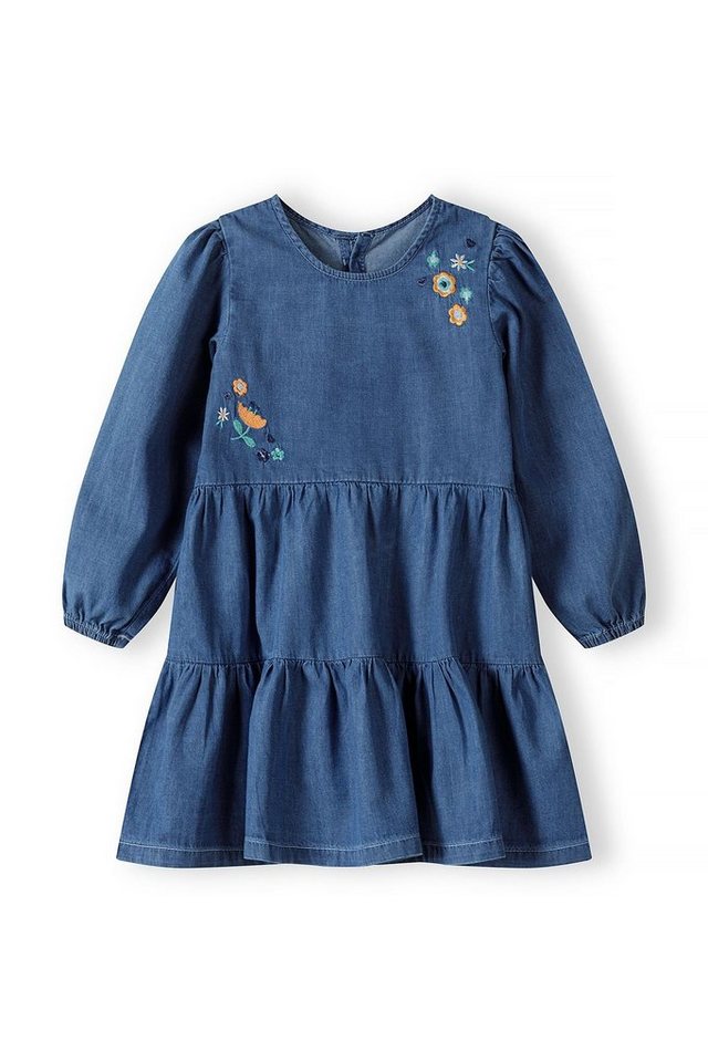 MINOTI Jeanskleid Chambray-Stufenkleid (3m-3y) von MINOTI