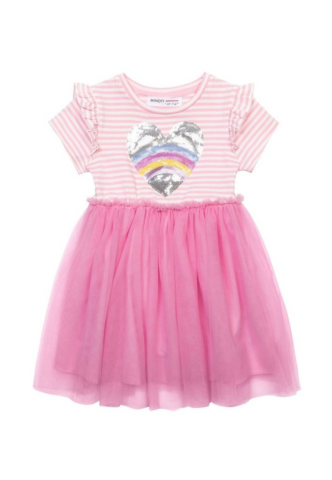 MINOTI Sommerkleid Kleid mit Rüschen (1y-8y) von MINOTI