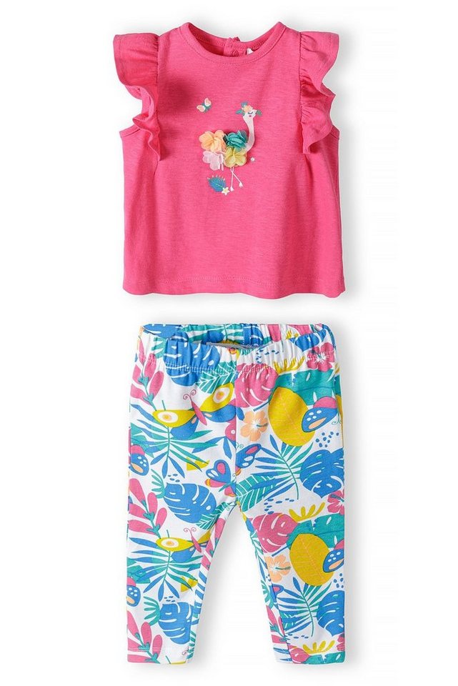 MINOTI Top & Leggings Leggings und T-Shirt (3m-3y) von MINOTI