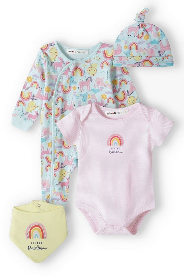 MINOTI Body & Leggings Baby-Set 4-tlg. (0-12m) von MINOTI