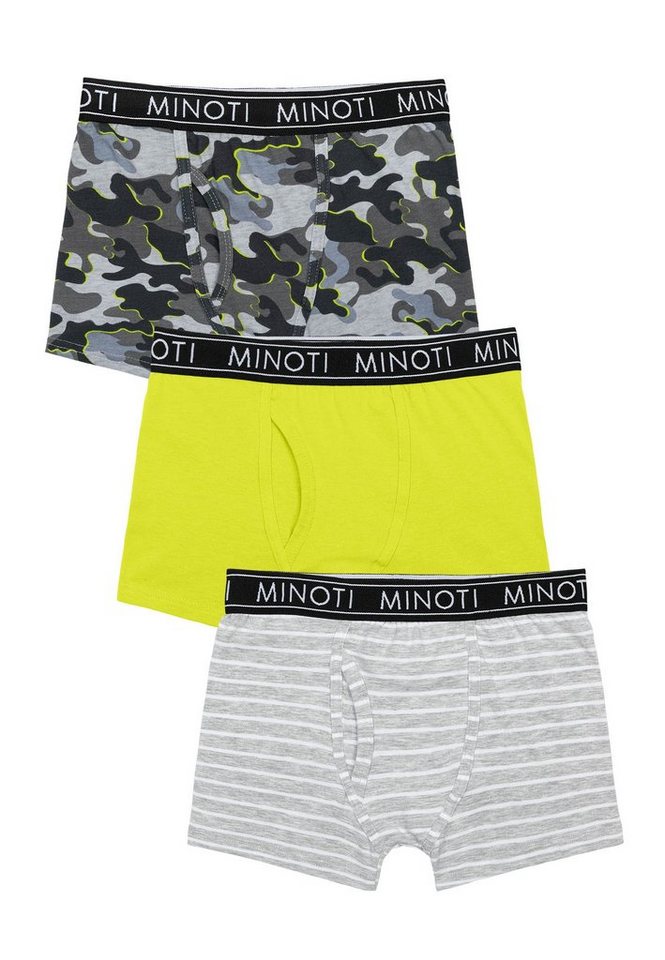 MINOTI Boxer Ein Set aus drei Boxershorts (3y-14y) von MINOTI