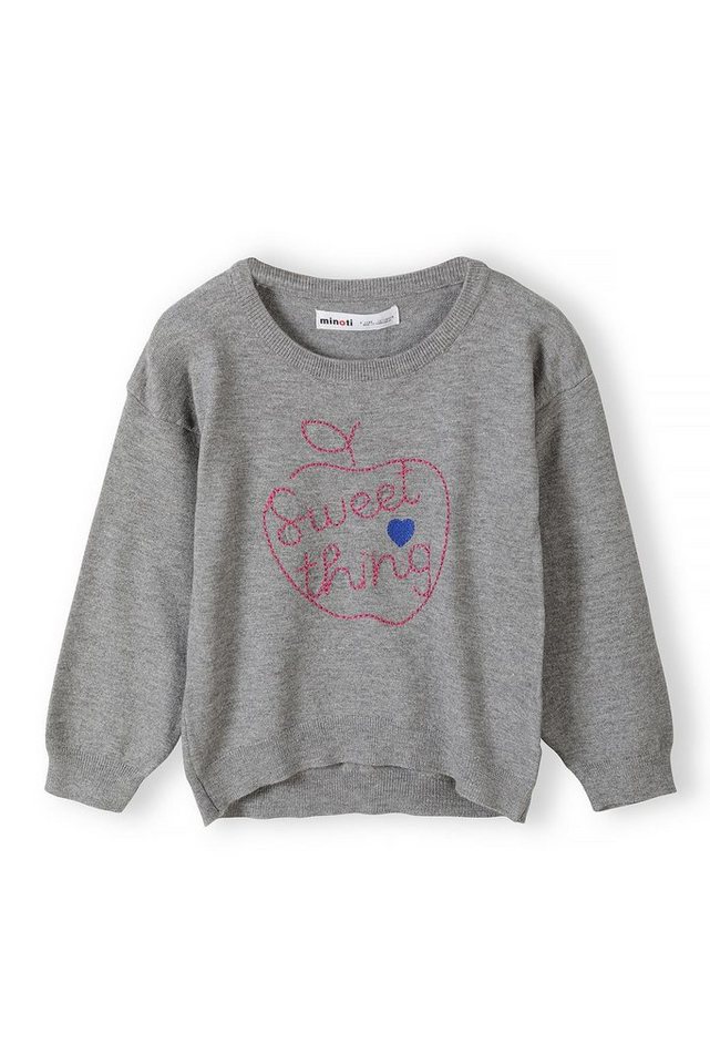 MINOTI Rundhalspullover Sweet Thing-Strickpullover (1y-8y) von MINOTI