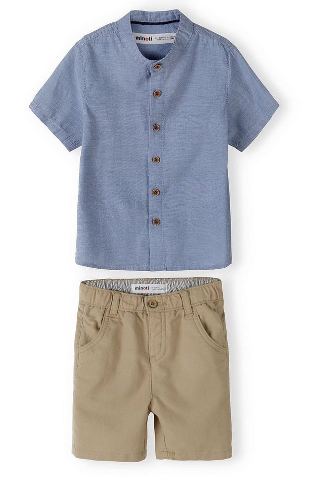 MINOTI Hemd & Hose Hemd und Shorts Set (3m-3y) von MINOTI