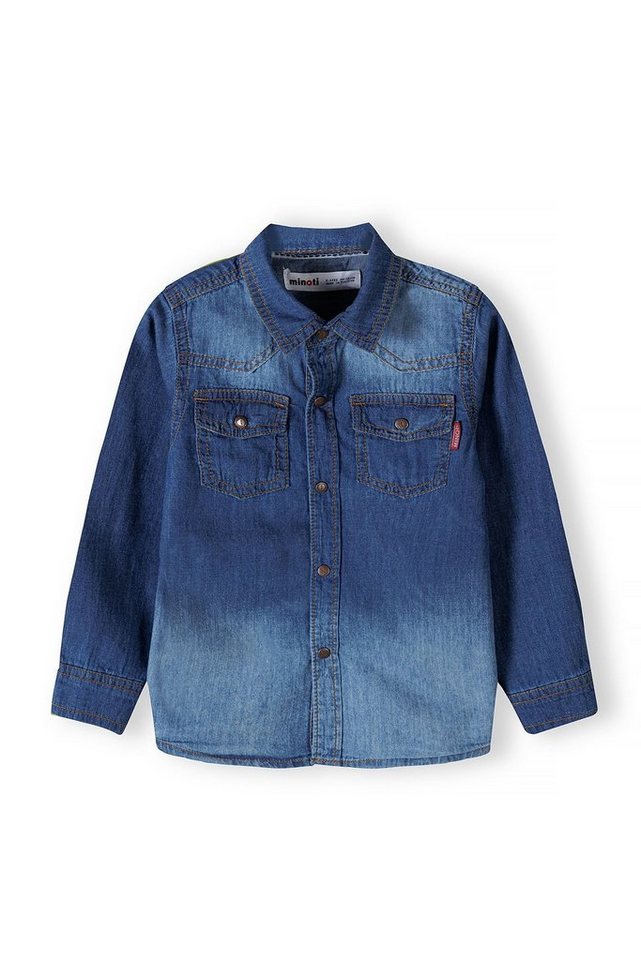 MINOTI Jeanshemd Gewaschenes Denim-Hemd (3y-14y) von MINOTI