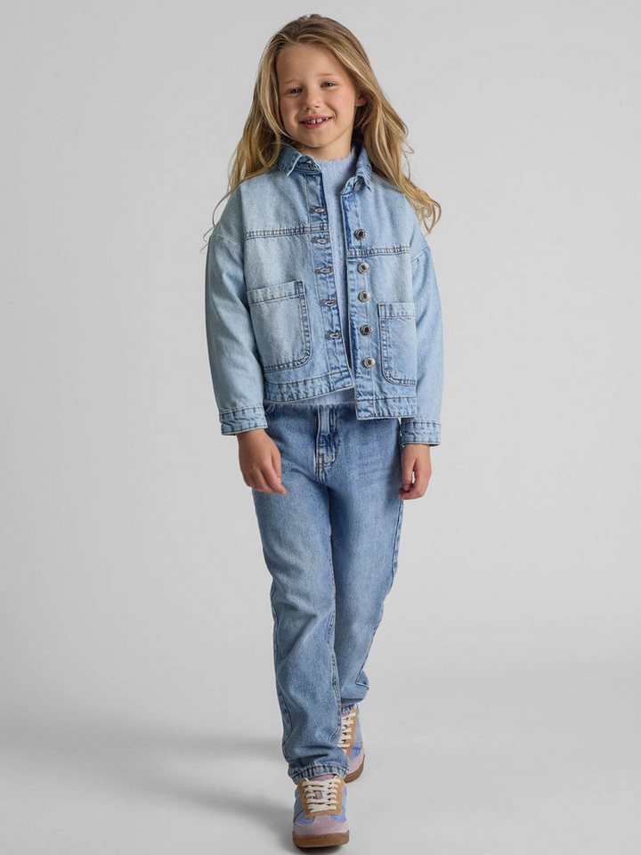 MINOTI Jeansjacke Jeansjacke mit Knöpfen und aufgesetzten Taschen, für Mädchen trendiger Schnitt von MINOTI