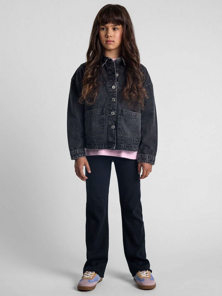 MINOTI Jeansjacke Jeansjacke mit Knöpfen und aufgesetzten Taschen, für Mädchen trendiger Schnitt von MINOTI