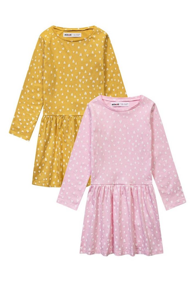 MINOTI Jerseykleid 2er-Pack Langarmkleider (1y-8y) von MINOTI