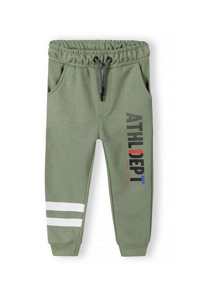 MINOTI Jogger Pants Sportliche lange Hose mit Aufschrift (1y-14y) von MINOTI