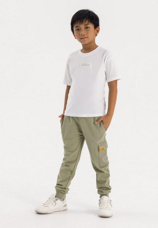 MINOTI Jogginganzug Trainingsanzug mit Tanktop und T-Shirt (3y-8y) von MINOTI