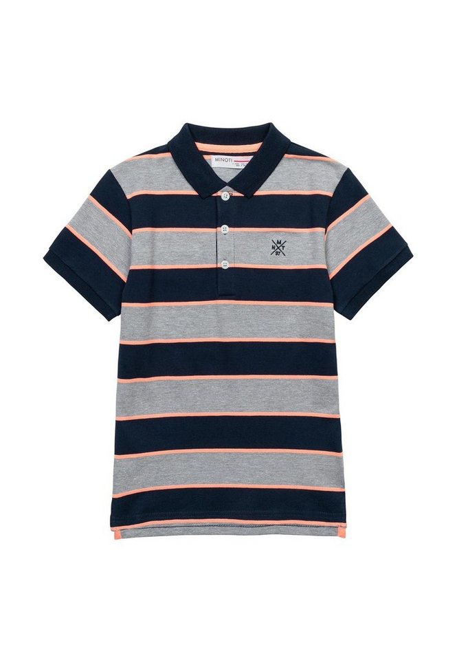 MINOTI Poloshirt Gestreiftes Poloshirt (1y-14y) von MINOTI