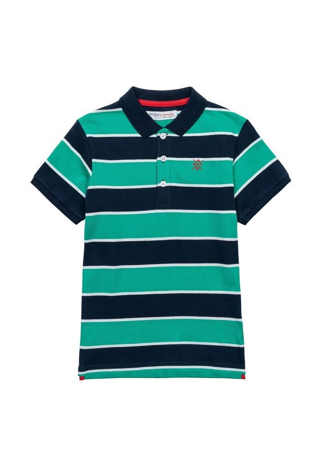 MINOTI Poloshirt Gestreiftes Poloshirt (1y-14y) von MINOTI