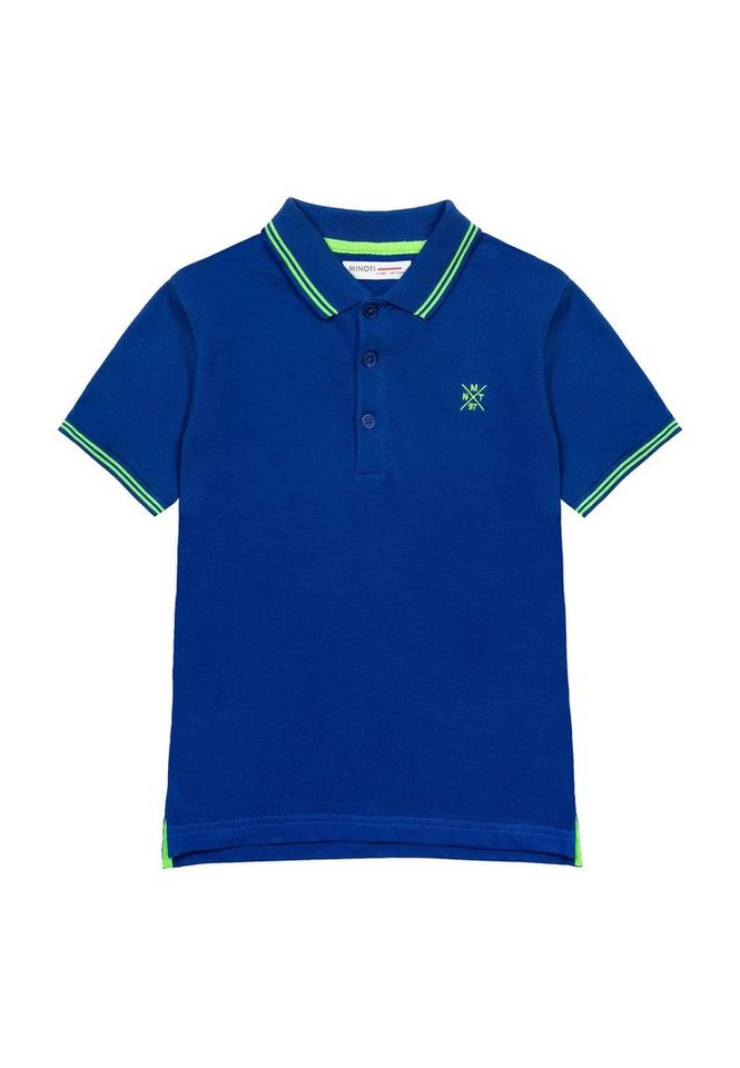 MINOTI Poloshirt Poloshirt mit Kontrastelementen (1y-14y) von MINOTI