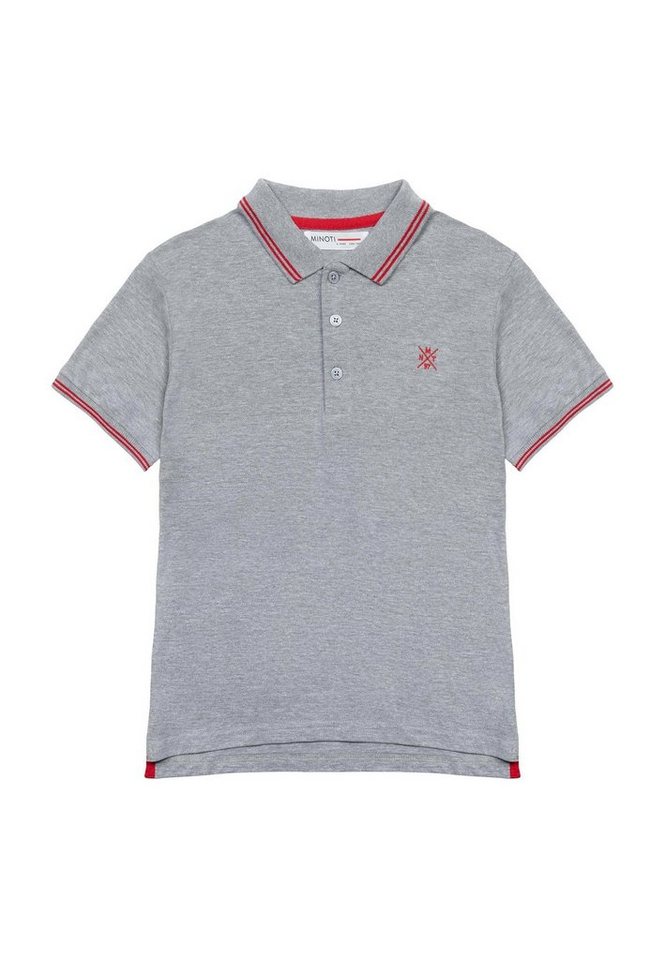 MINOTI Poloshirt Poloshirt mit Kontrastelementen (1y-14y) von MINOTI