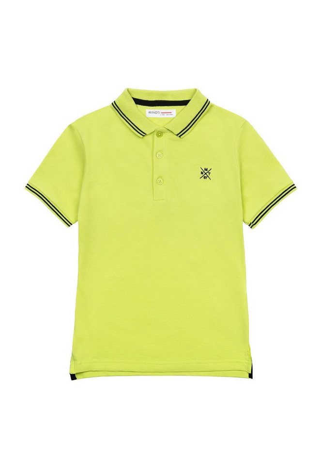 MINOTI Poloshirt Poloshirt mit Kontrastelementen (1y-14y) von MINOTI