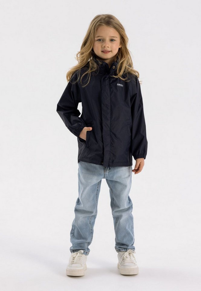 MINOTI Regenjacke Regenjacke mit Kapuze und Tasche (3y-14y) von MINOTI