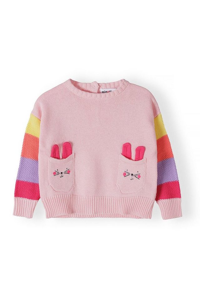 MINOTI Rundhalspullover Texturierter Strickpullover (1y-8y) von MINOTI