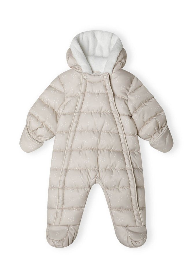 MINOTI Schneeoverall Winteroverall mit Kapuze und weichem Futter (0-24m) von MINOTI