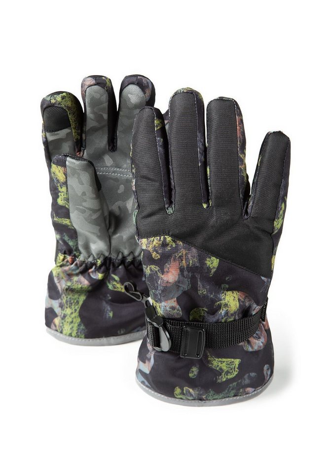 MINOTI Skihandschuhe Fingerhandschuhe für Kinder warme Ski-Handschuhe für Kinder, warm & winddicht von MINOTI