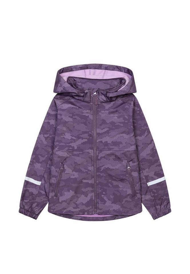 MINOTI Softshelljacke Softshell-Mantel mit Kapuze (1y-14y) von MINOTI