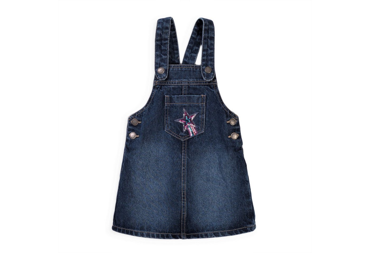 MINOTI Sommerkleid Latzrock mit Pailletten (3y-8y) von MINOTI