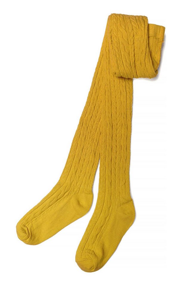MINOTI Strumpfhose Strumpfhose mit Zopfstrickmuster (3y-14y) von MINOTI