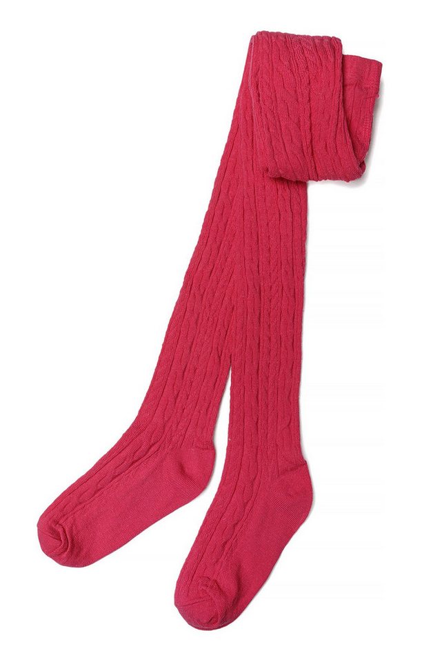 MINOTI Strumpfhose Strumpfhose mit Zopfstrickmuster (3y-14y) von MINOTI