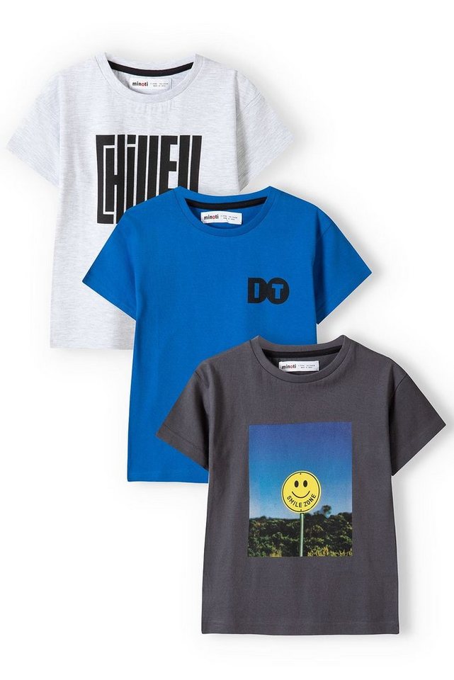 MINOTI T-Shirt 3-Pack T-Shirts (3y-14y) von MINOTI