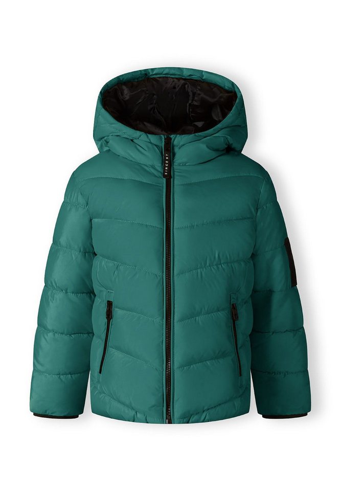 MINOTI Winterjacke Gefütterte Jacke mit reflektierendem Aufdruck (2y-14y) von MINOTI