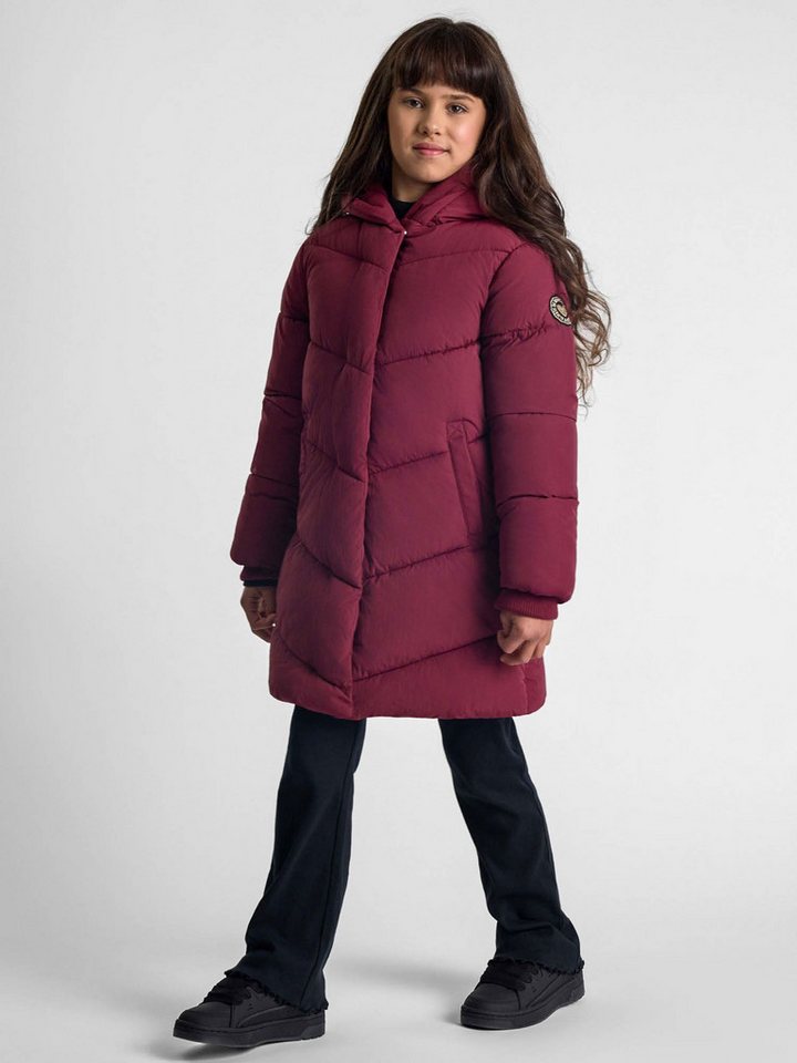 MINOTI Winterjacke Lange, gesteppte Winterjacke mit Reißverschluss (2–14y) von MINOTI