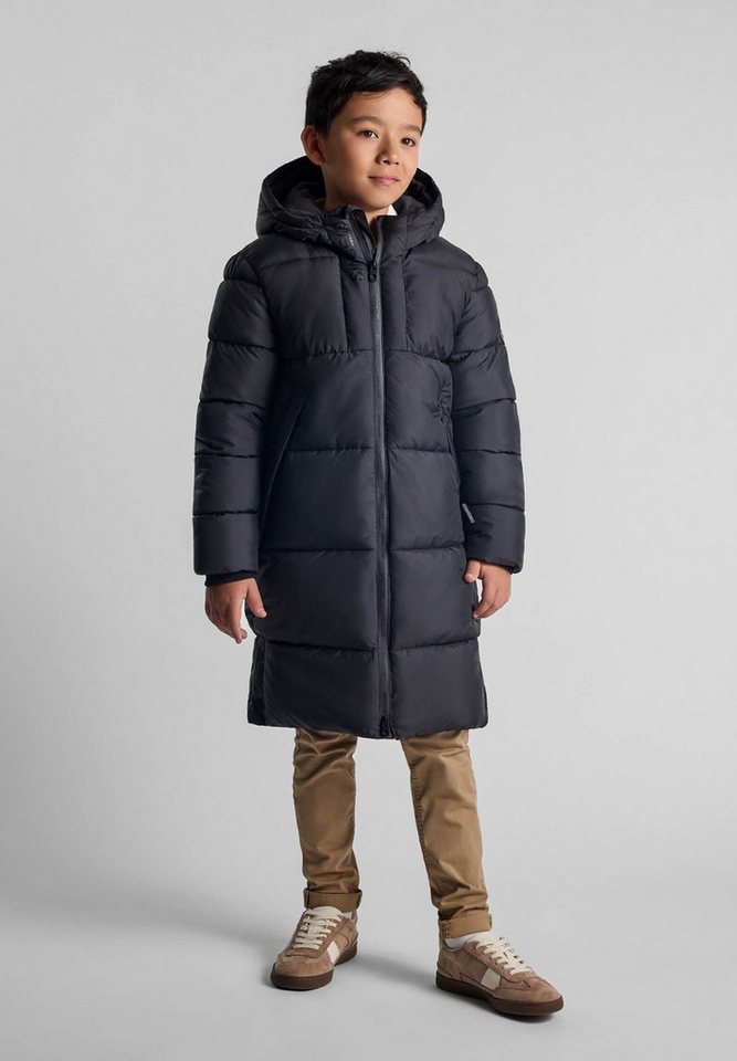 MINOTI Winterjacke Lange Jacke mit Fleece-Futter und Taschen mit 2-Wege Zipper
 (2y-14y) von MINOTI
