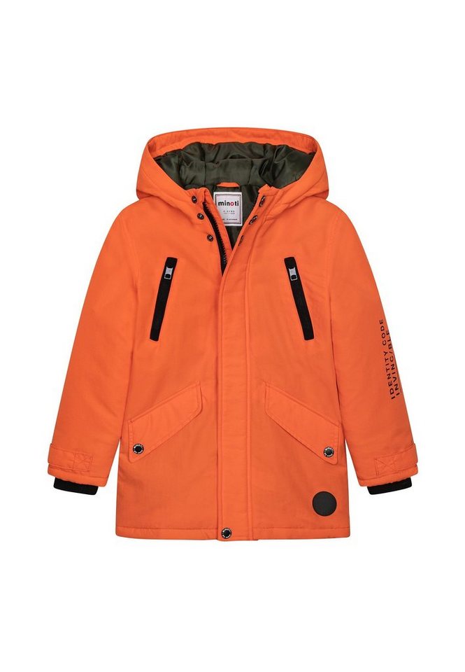 MINOTI Winterjacke Mantel mit Kapuze (1y-8y) von MINOTI