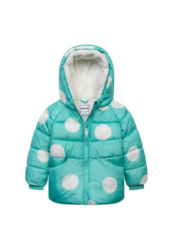 MINOTI Winterjacke Pufferjacke mit Punkten (3m-3y) von MINOTI