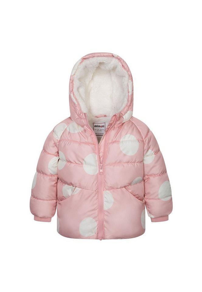 MINOTI Winterjacke Pufferjacke mit Punkten (3m-3y) von MINOTI