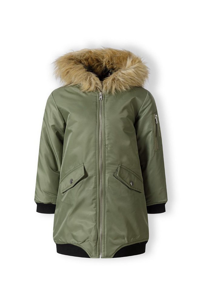 MINOTI Winterjacke mit flauschiger Kapuze (3-14y) von MINOTI