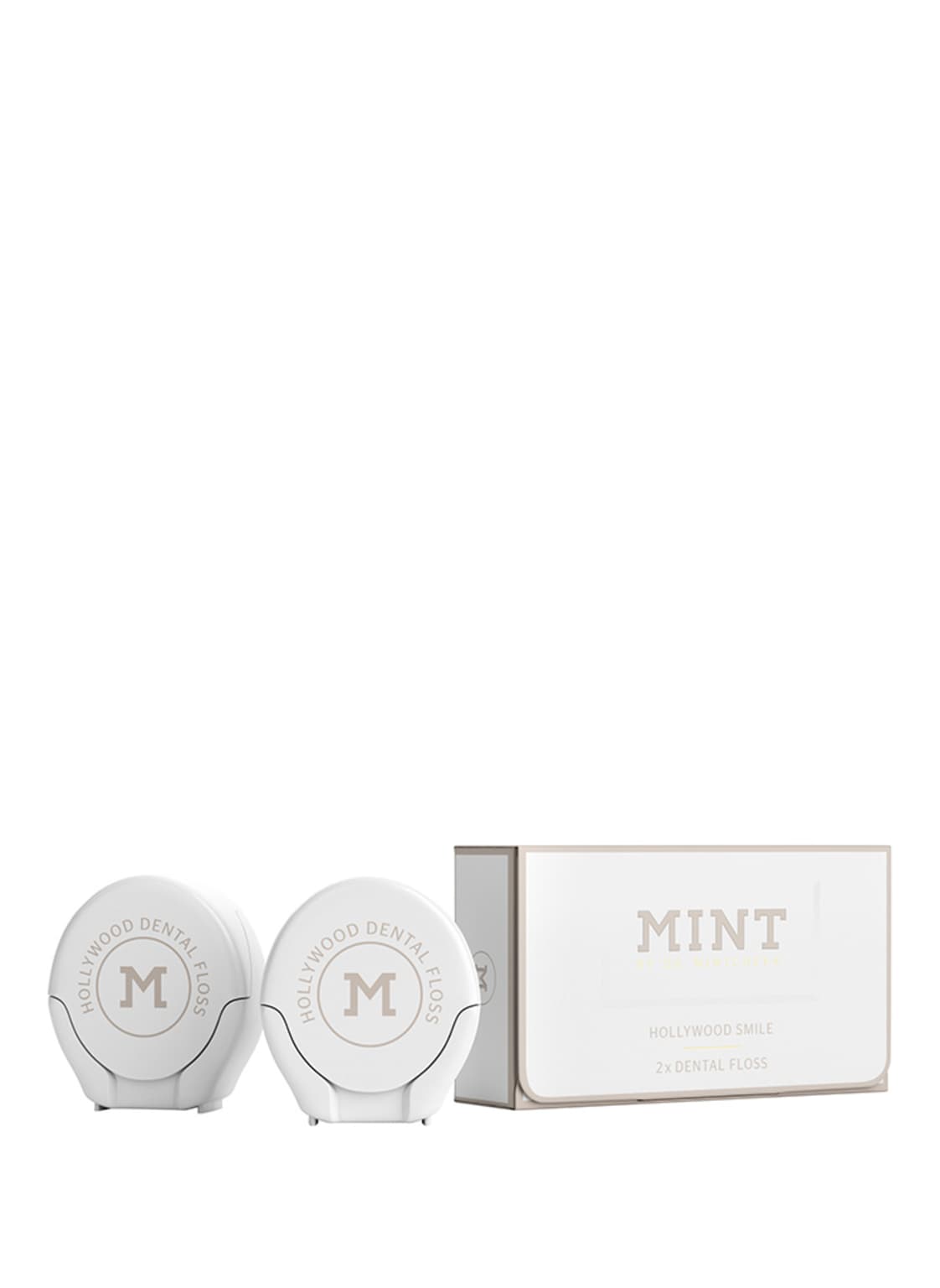 Mint By Dr. Mintcheva Hollywood Smile Dental Floss (2 Stück) von MINT BY DR. MINTCHEVA