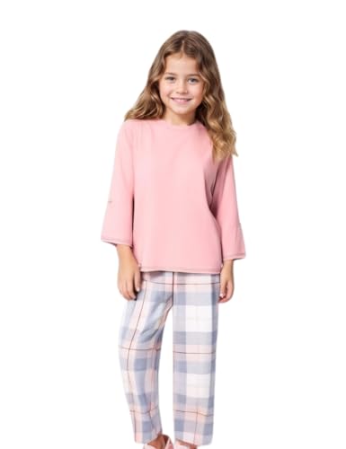 MINTLIMIT Pyjamas Set für Mädchen 10-16 Jahre Druck Lange Ärmel lässige Nachtwäsche Baumwolle Loungewear Set Tops & Hosen Geschenk für Mädchen von MINTLIMIT