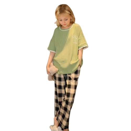 MINTLIMIT Pyjamas Set für Mädchen 10-16 Jahre Druck Lange Ärmel lässige Nachtwäsche Baumwolle Loungewear Set Tops & Hosen Geschenk für Mädchen von MINTLIMIT