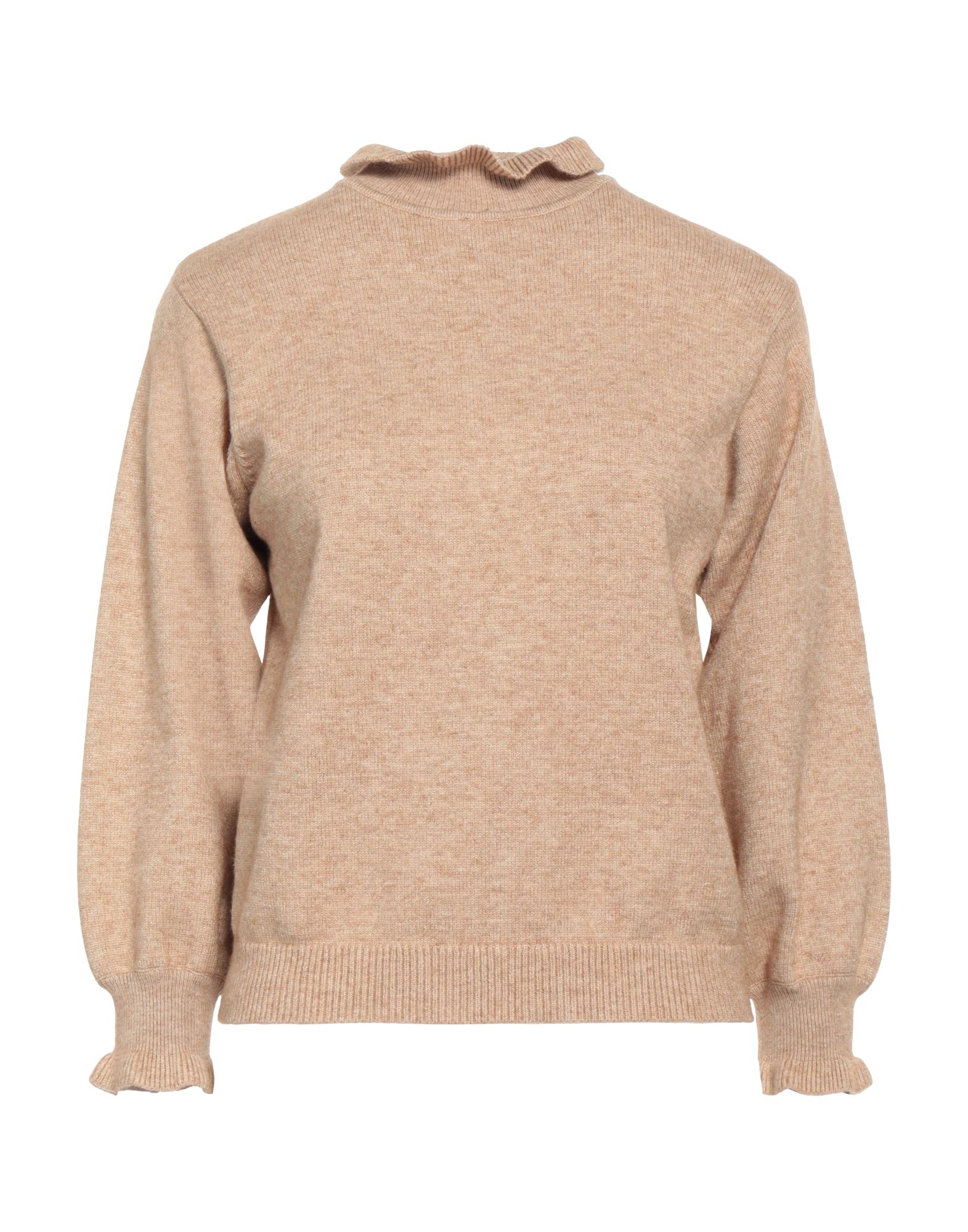 MINUS Rollkragenpullover Damen Sand von MINUS