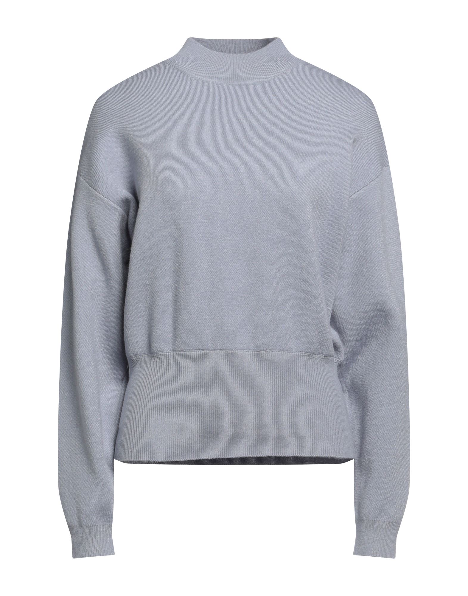 MINUS Rollkragenpullover Damen Taubenblau von MINUS