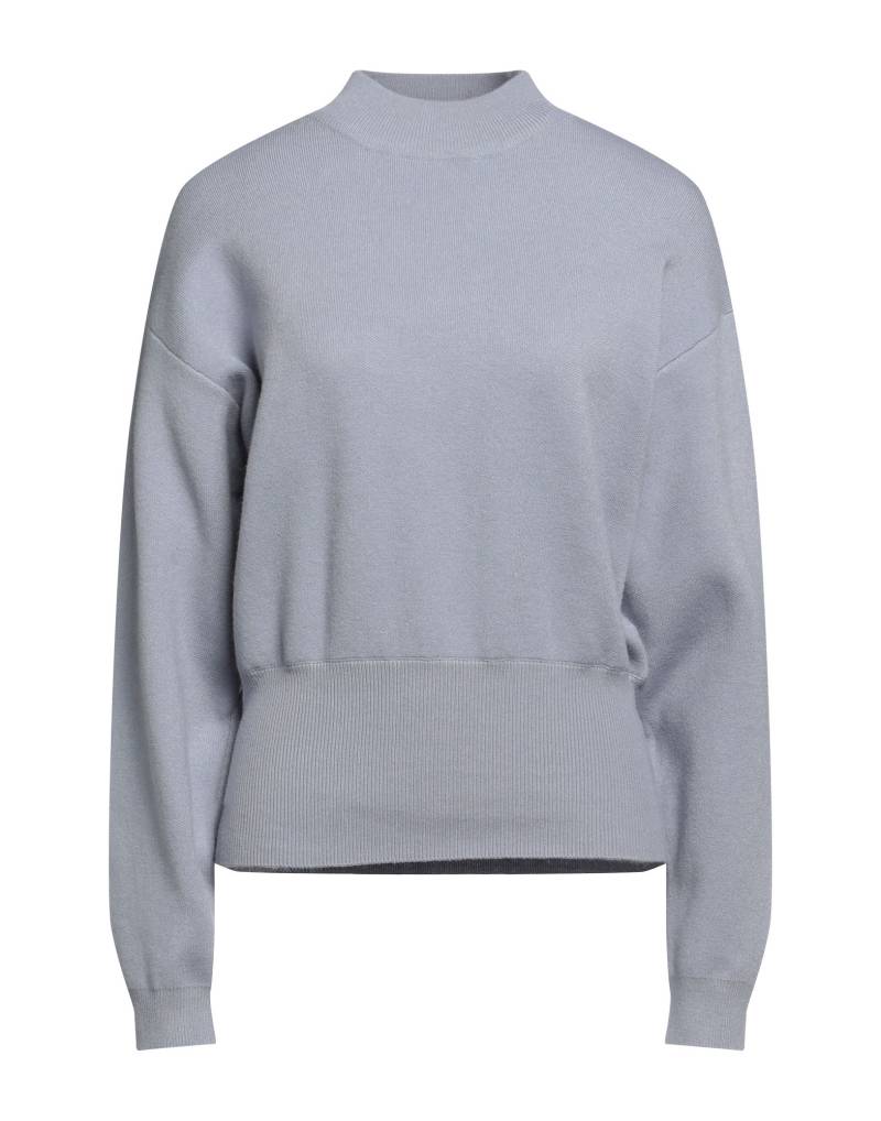 MINUS Rollkragenpullover Damen Taubenblau von MINUS