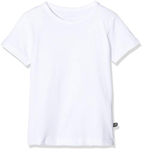 MINYMO Baby-Jungen 2er Pack T-Shirt, Weiß (Weiss 110), (Herstellergröße:80) von MINYMO