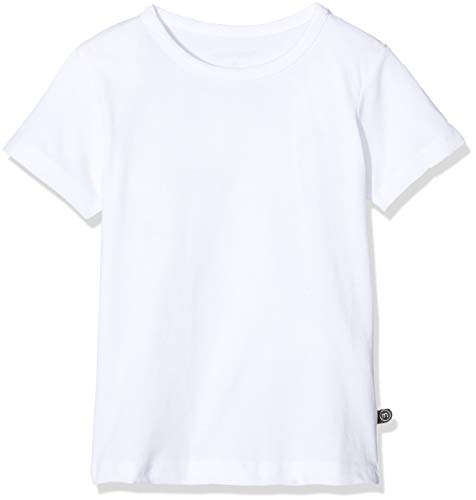 MINYMO Baby-Jungen 2er Pack T-Shirt, Weiß (Weiss 110), (Herstellergröße:86) von MINYMO