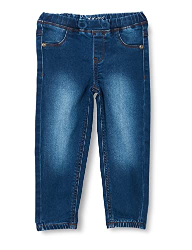 MINYMO Baby-Jungen Power Stretch Loose fit Jeans, Denim, 80 von MINYMO