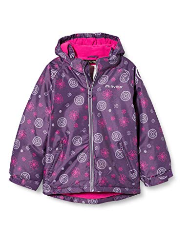 MINYMO Girls Snow Oxford Shape Jacket, Loganberry, 104 von MINYMO