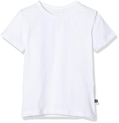 MINYMO Jungen Basic 32 -T-Shirt (2-Pack), Weiß, 110 EU von MINYMO