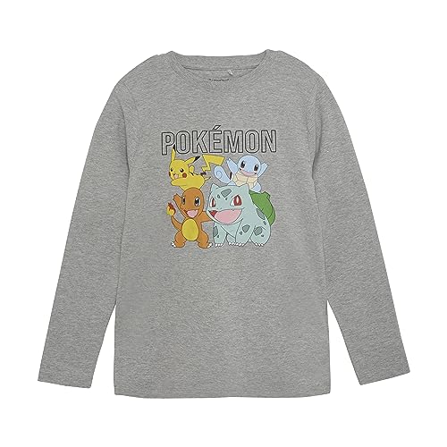 MINYMO Jungen Langarm T-Shirt mit Poke´MON Druck von MINYMO