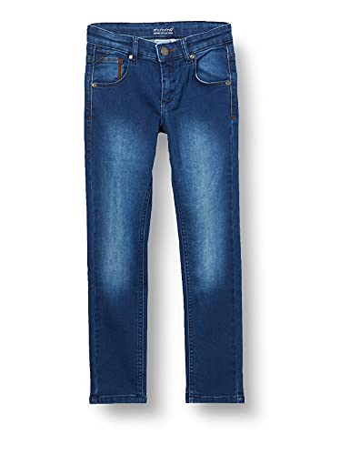 MINYMO Jungen Power Stretch Slim fit Jeans, Denim, 134 von MINYMO