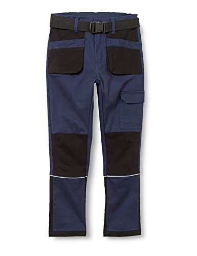 MINYMO Jungen Working Pants Arbeitshose, Navy Night, 80 von MINYMO