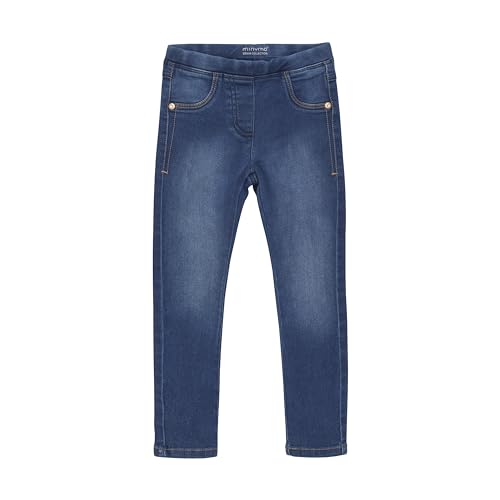 MINYMO Mädchen Jegging Power Stretch Slim fit Jeans, Denim, 134 von MINYMO